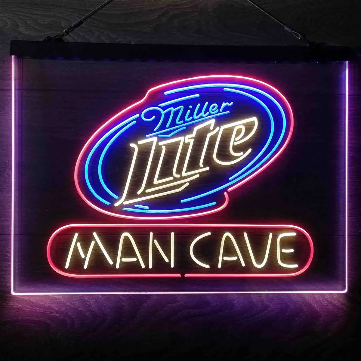 Miller Lite Neon 3-Color Led Sign 2