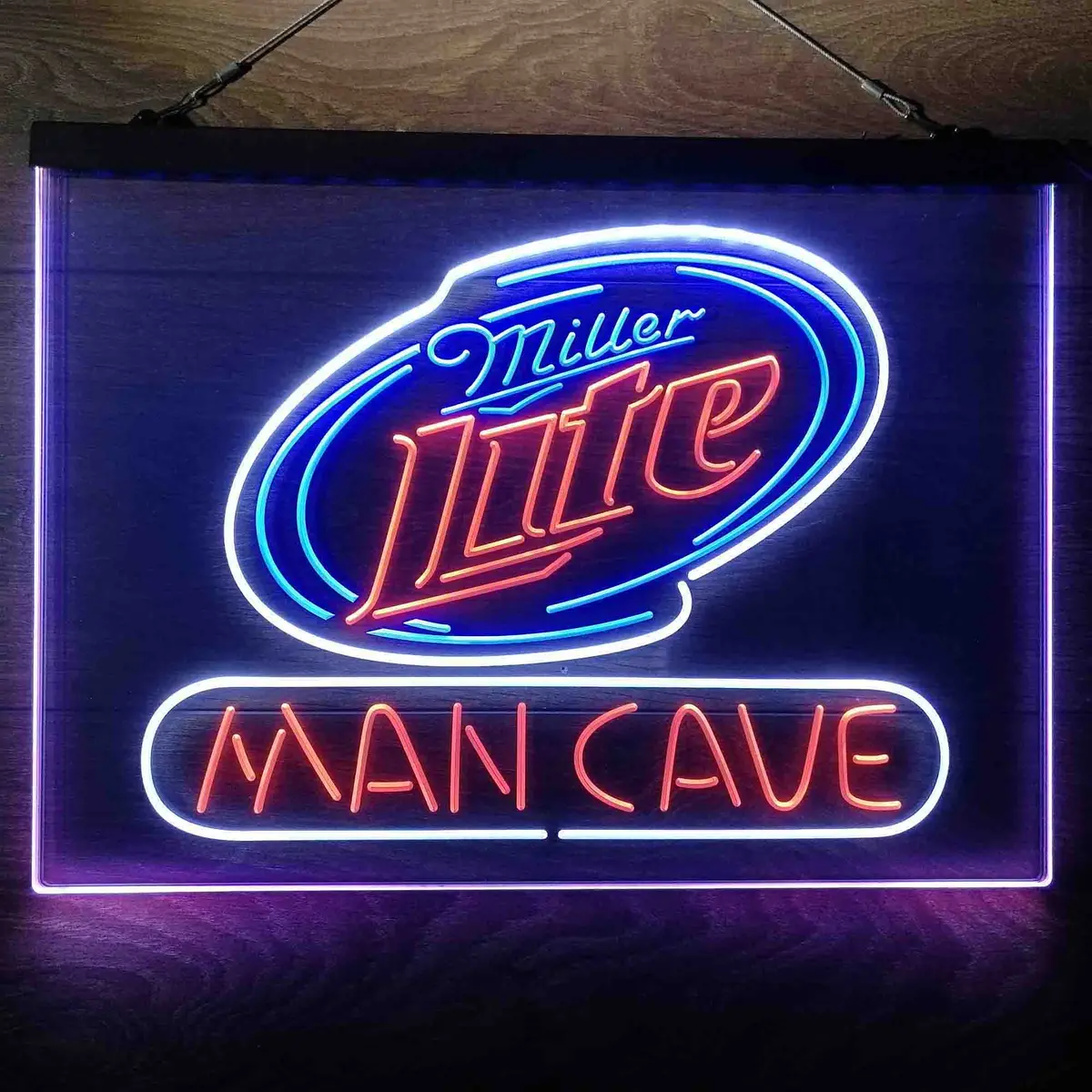 Miller Lite Neon 3-Color Led Sign 8