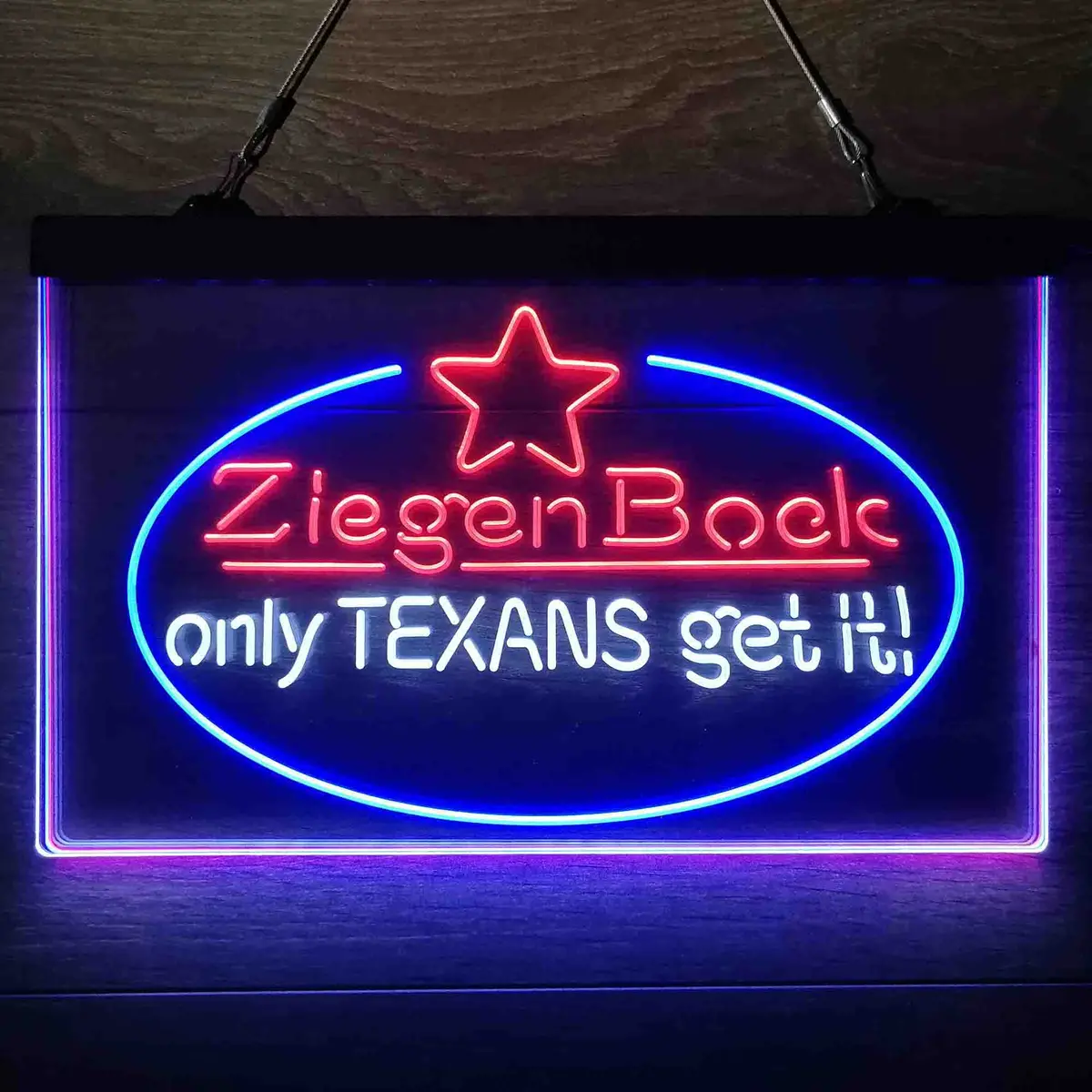 Ziegenbock Amber Only Texans Get It Neon-Like Led Sign 17