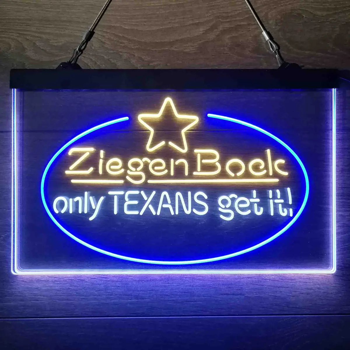 Ziegenbock Amber Only Texans Get It Neon-Like Led Sign 18