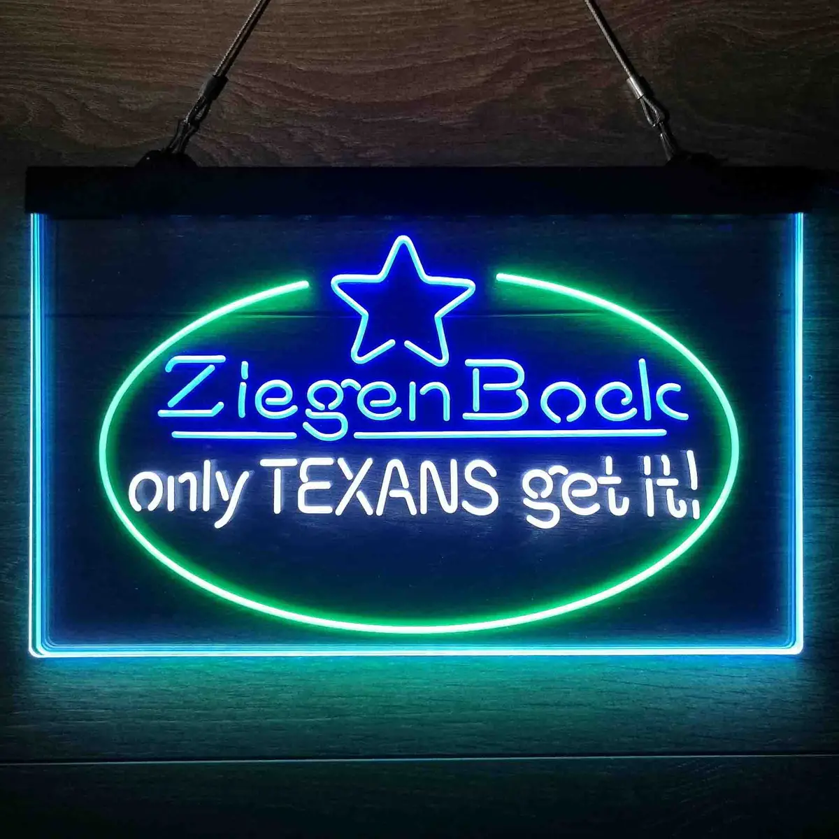 Ziegenbock Amber Only Texans Get It Neon-Like Led Sign 19