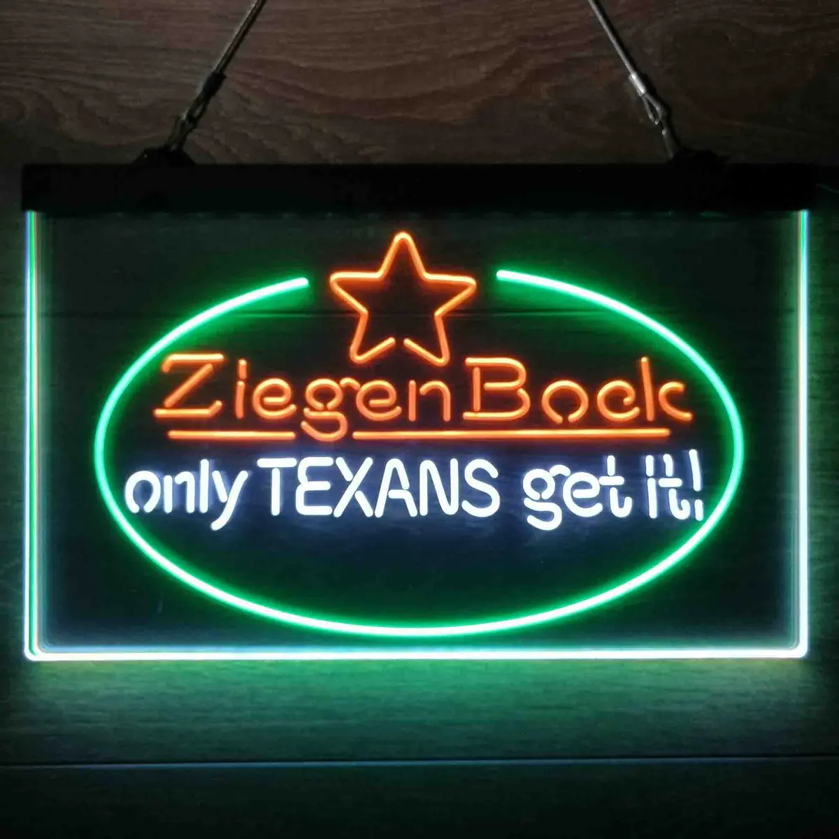 Ziegenbock Amber Only Texans Get It Neon-Like Led Sign 20