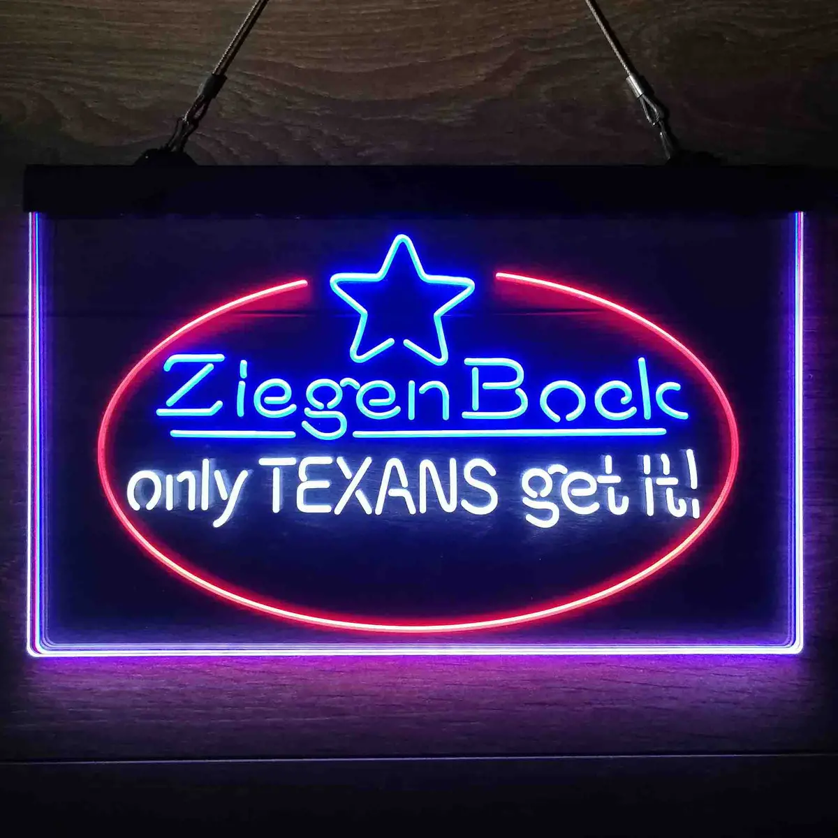 Ziegenbock Amber Only Texans Get It Neon-Like Led Sign 22