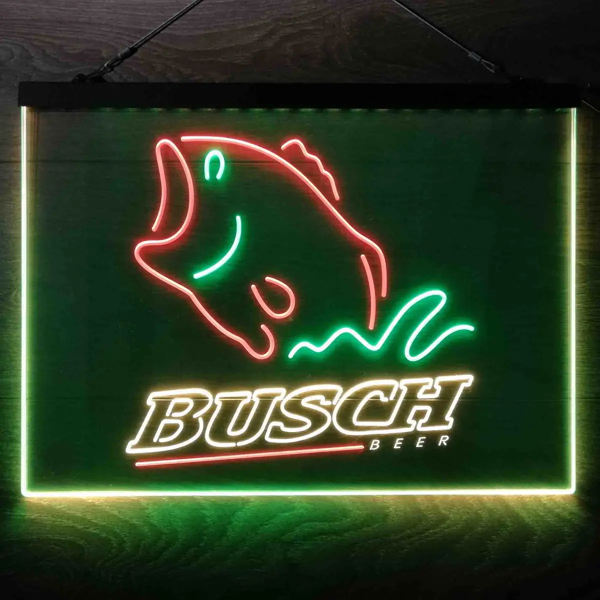 Busch Beer Fishing Camp Neon-Like Led Sign 16