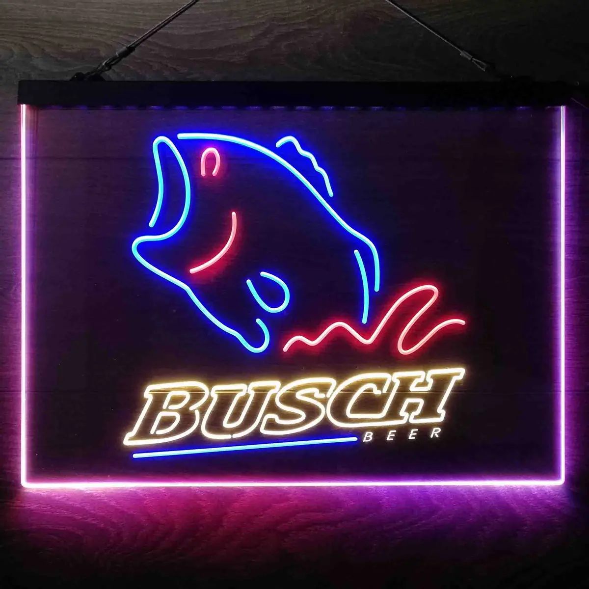 Busch Beer Fishing Camp Neon-Like Led Sign 14