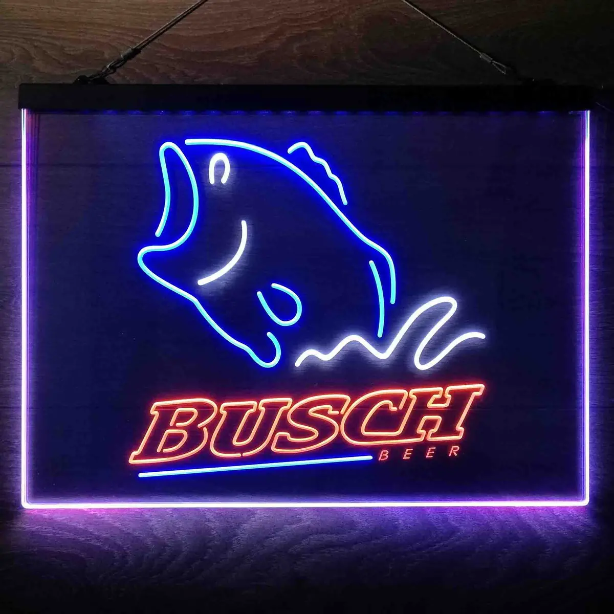 Busch Beer Fishing Camp Neon-Like Led Sign 23