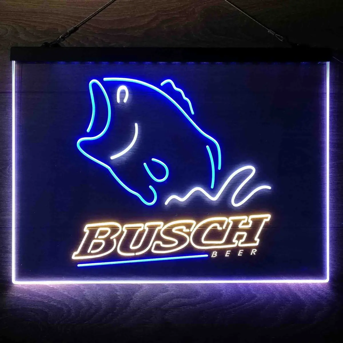 Busch Beer Fishing Camp Neon-Like Led Sign 18