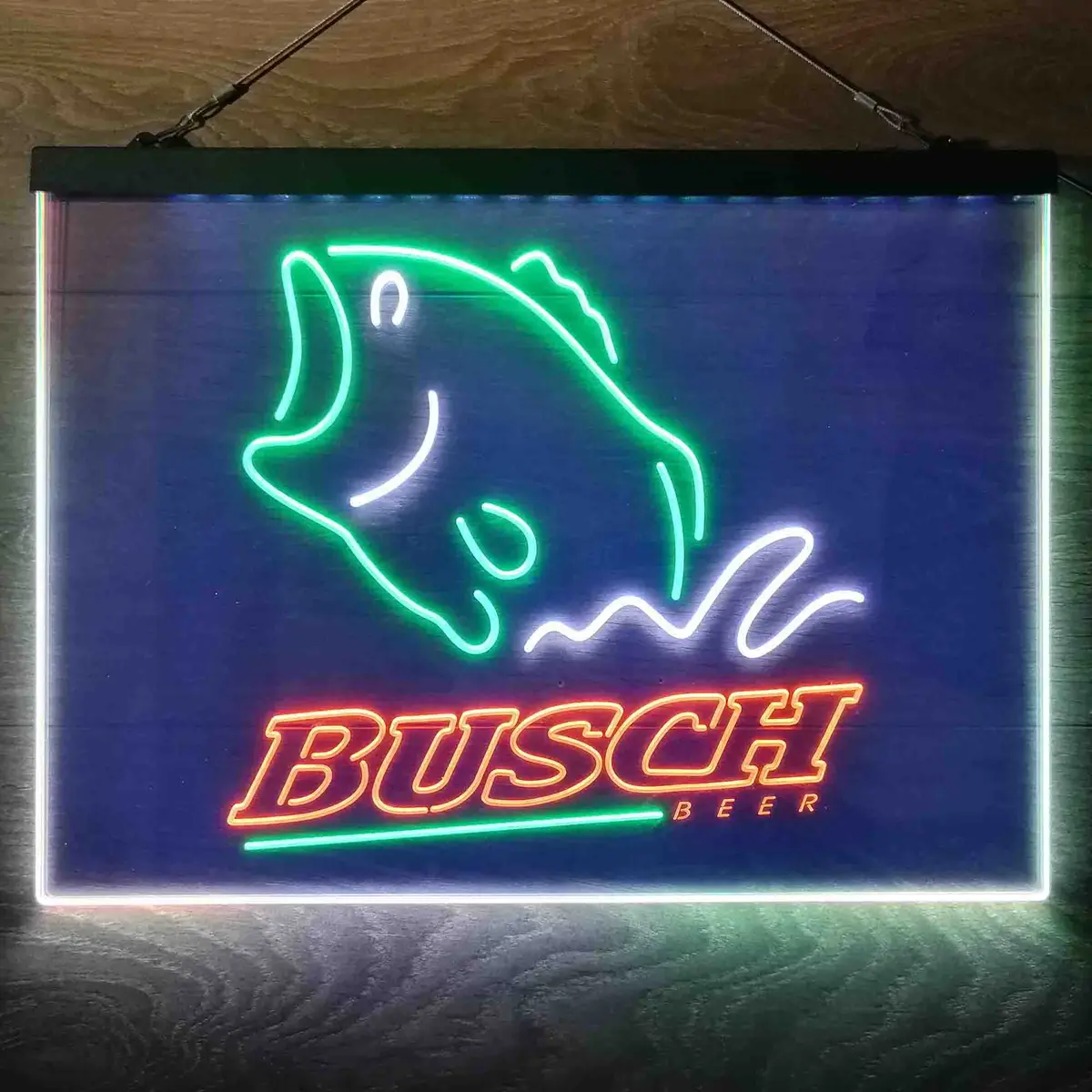 Busch Beer Fishing Camp Neon-Like Led Sign 26
