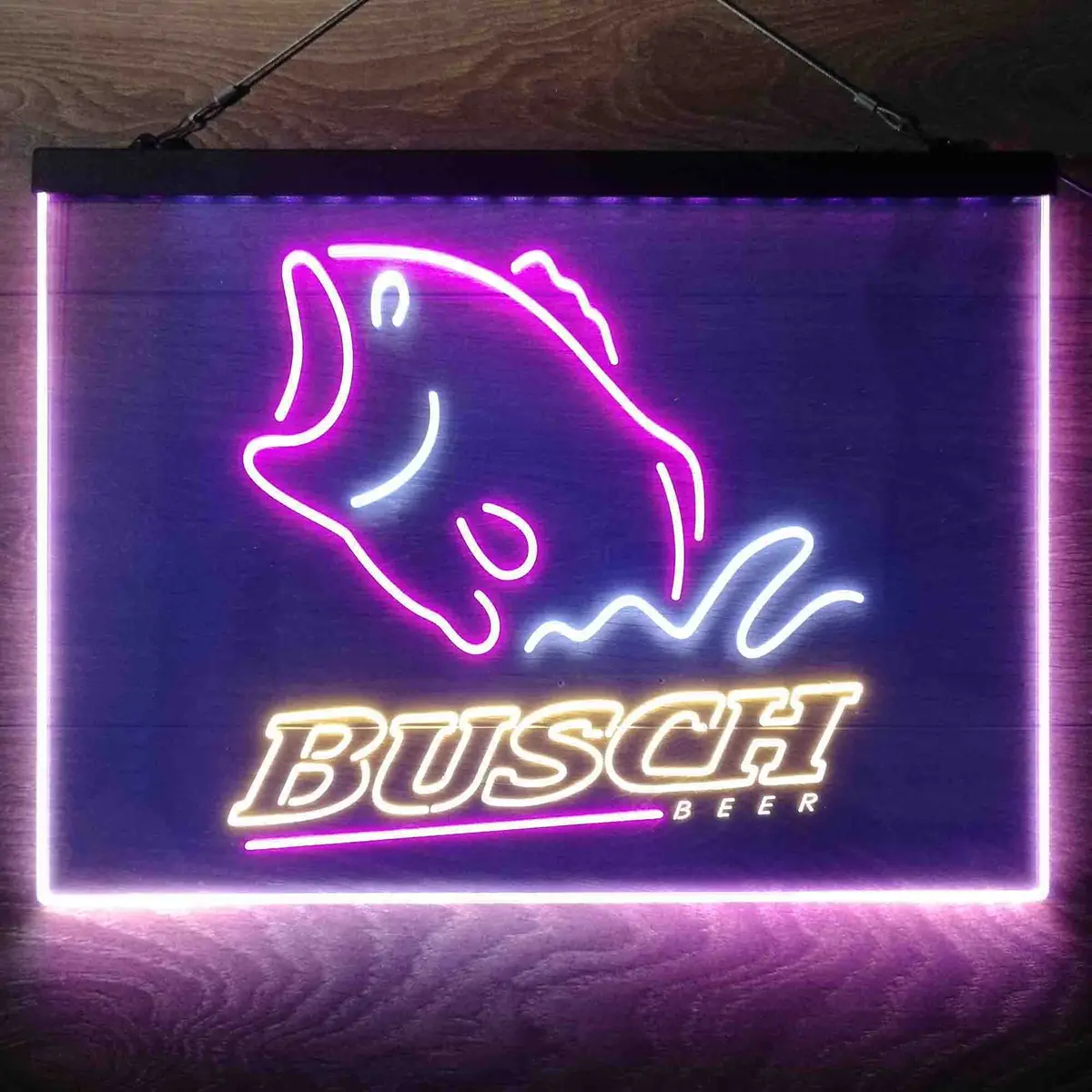 Busch Beer Fishing Camp Neon-Like Led Sign 17