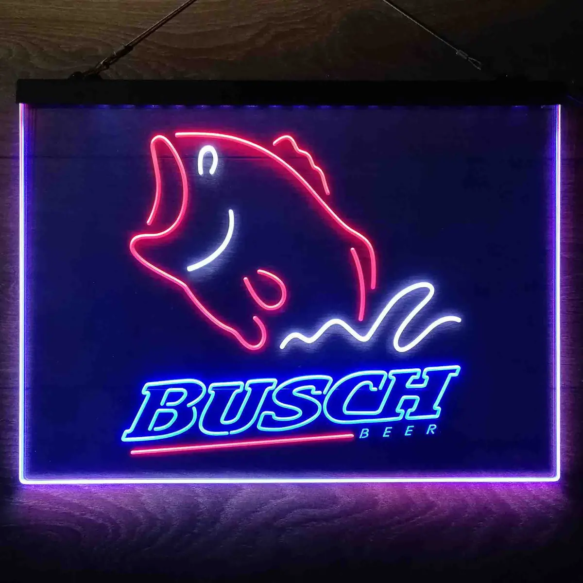 Busch Beer Fishing Camp Neon-Like Led Sign 21