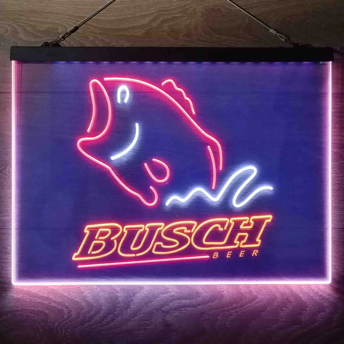 Busch Beer Fishing Camp Neon-Like Led Sign 20