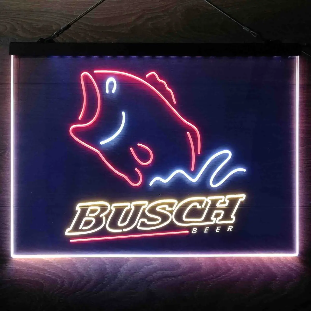 Busch Beer Fishing Camp Neon-Like Led Sign 22