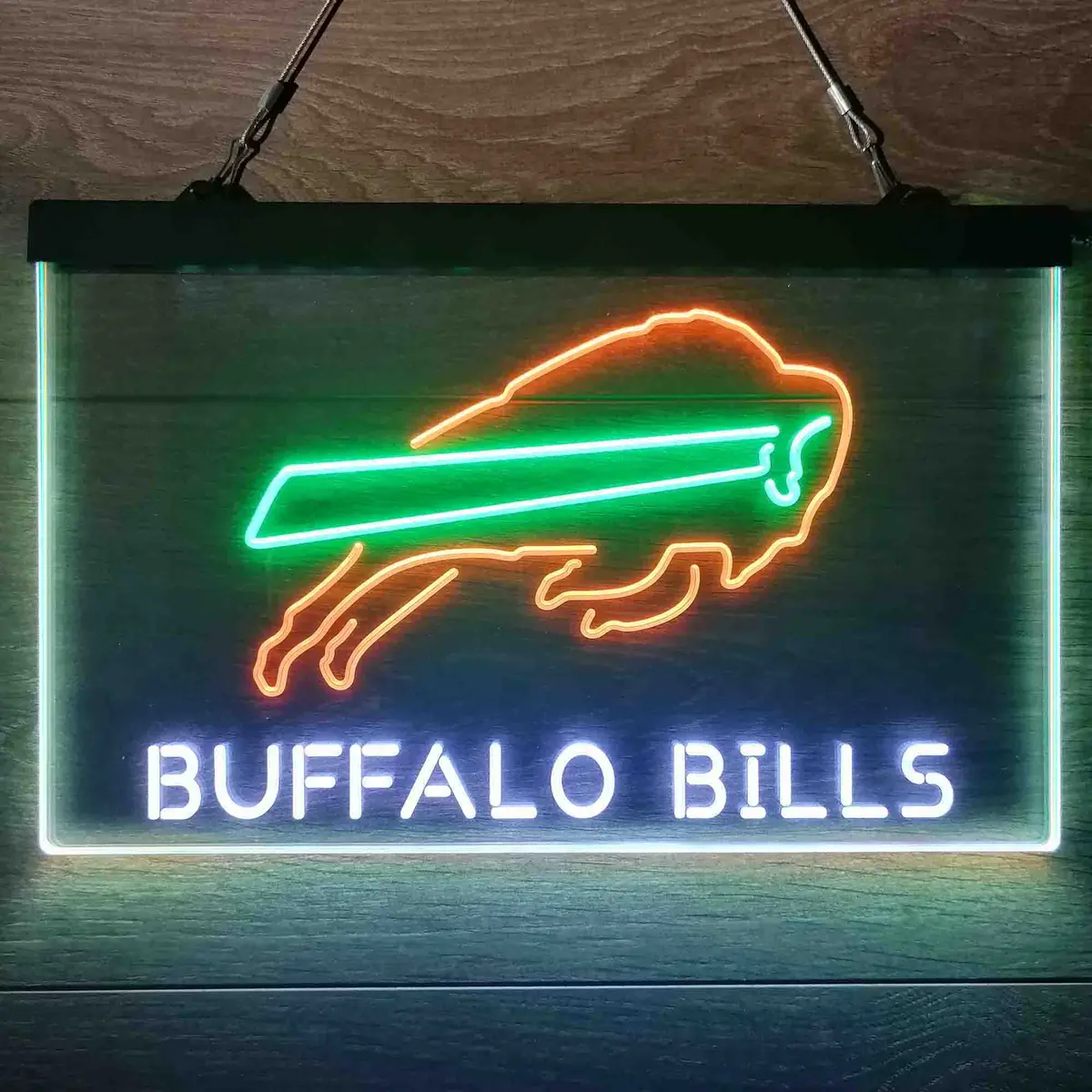 Buffalo Bills Mafia Neon 3-Color Led Sign 1