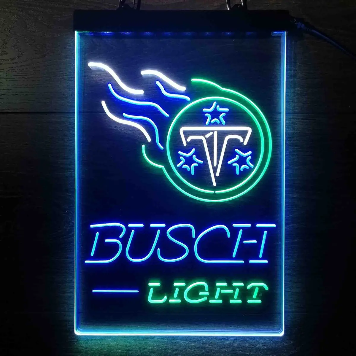 Tennessee Titans Busch  Neon Led Sign 3 Colors 1