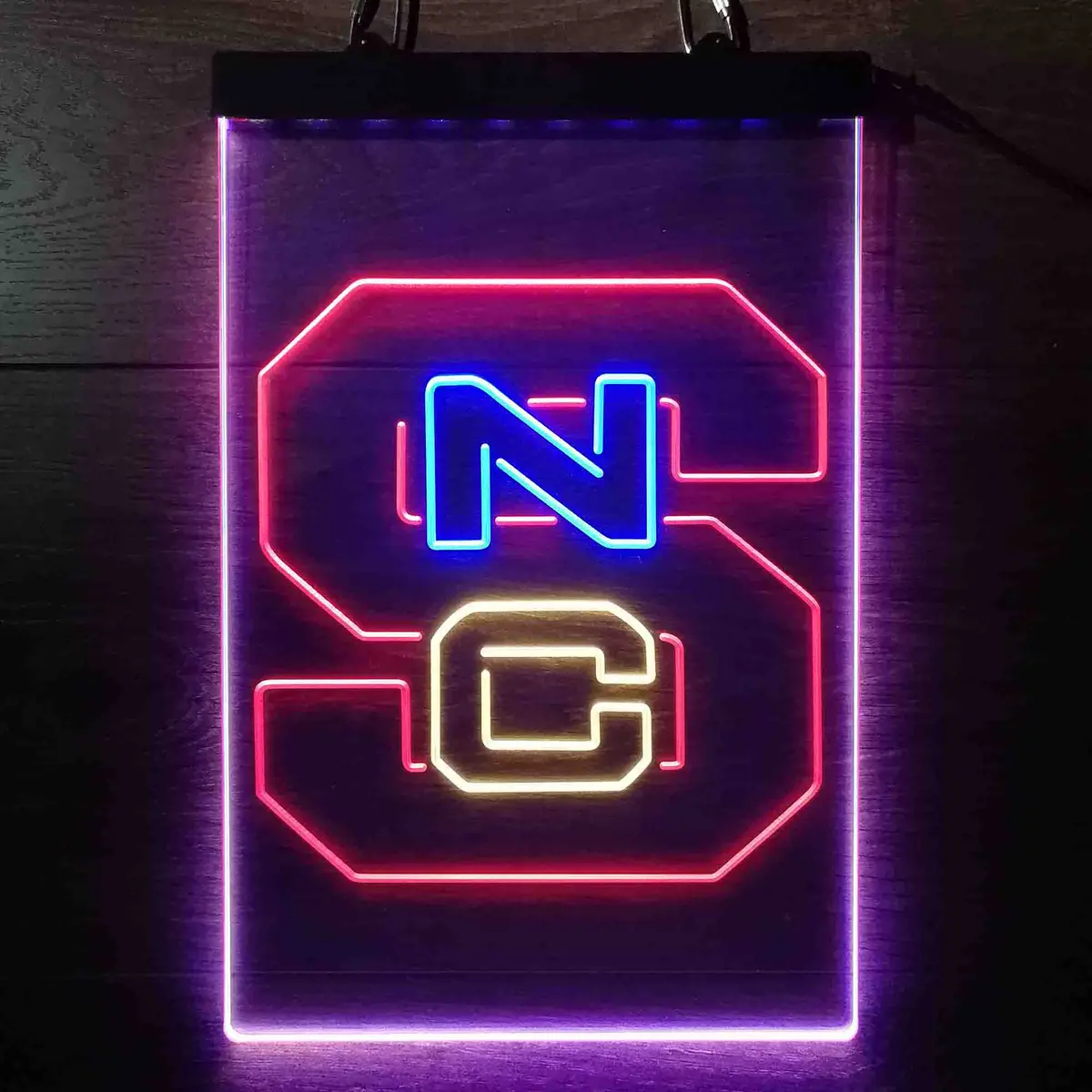 North Carolina State Wolfpack Ncaa Neon Led Sign 3 Colors 1