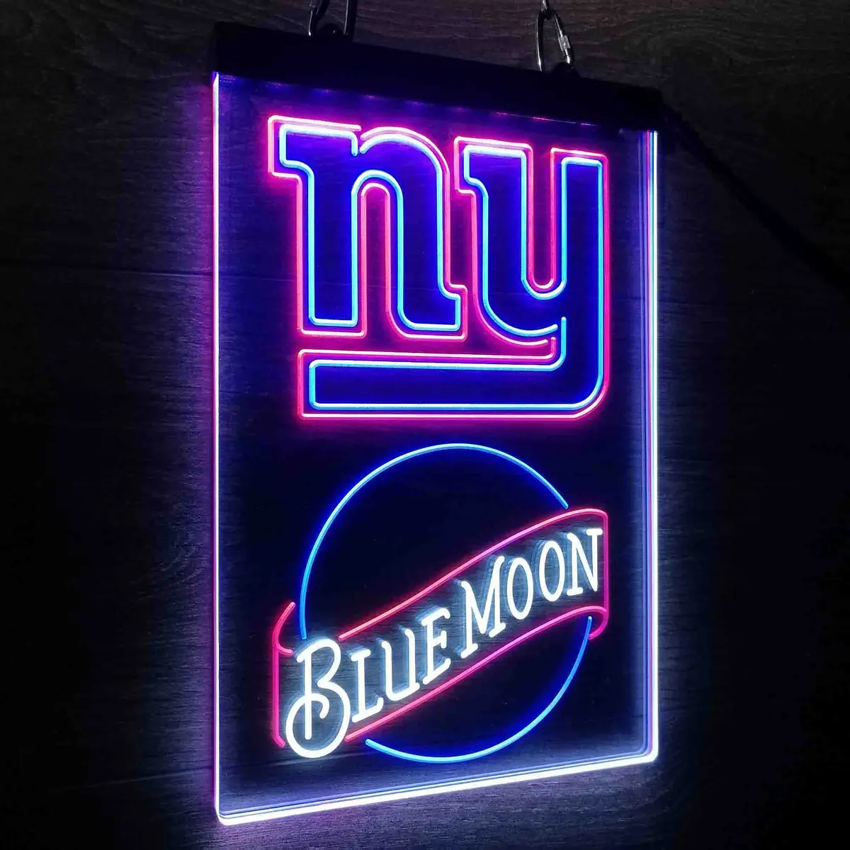 Blue Moon Bar New York Giants Est. 1925 Neon Led Sign 3 Colors 5