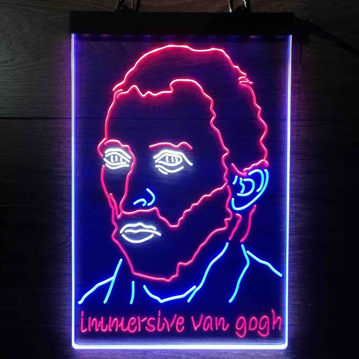 Van Gogh Self Portrait Neon Led Sign 3 Colors 1