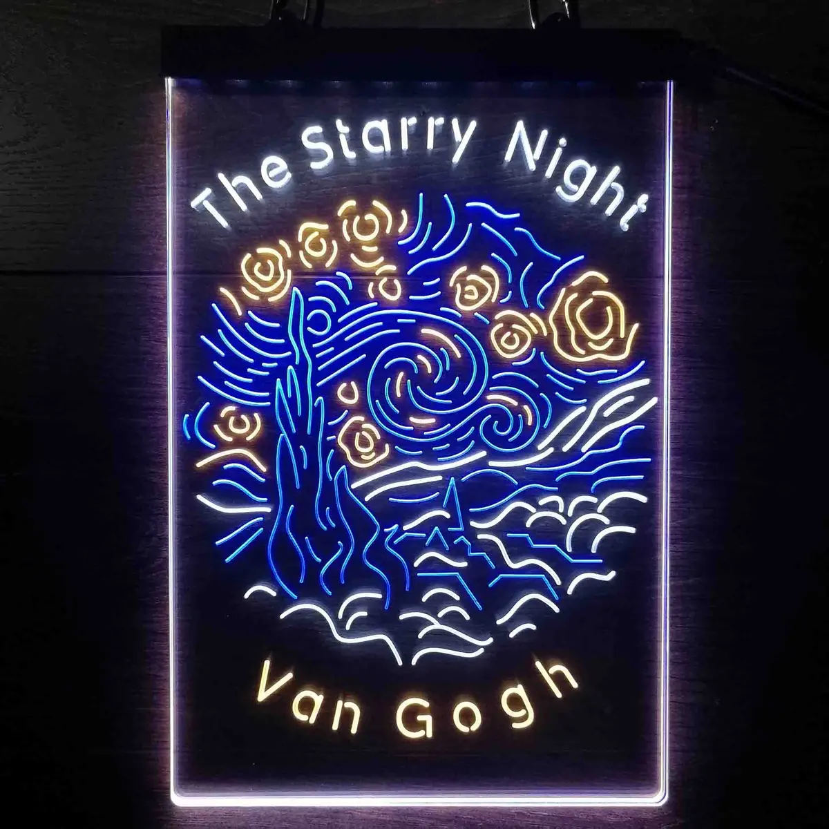 The Starry Night Van Gogh Neon Led Sign 3 Colors 1