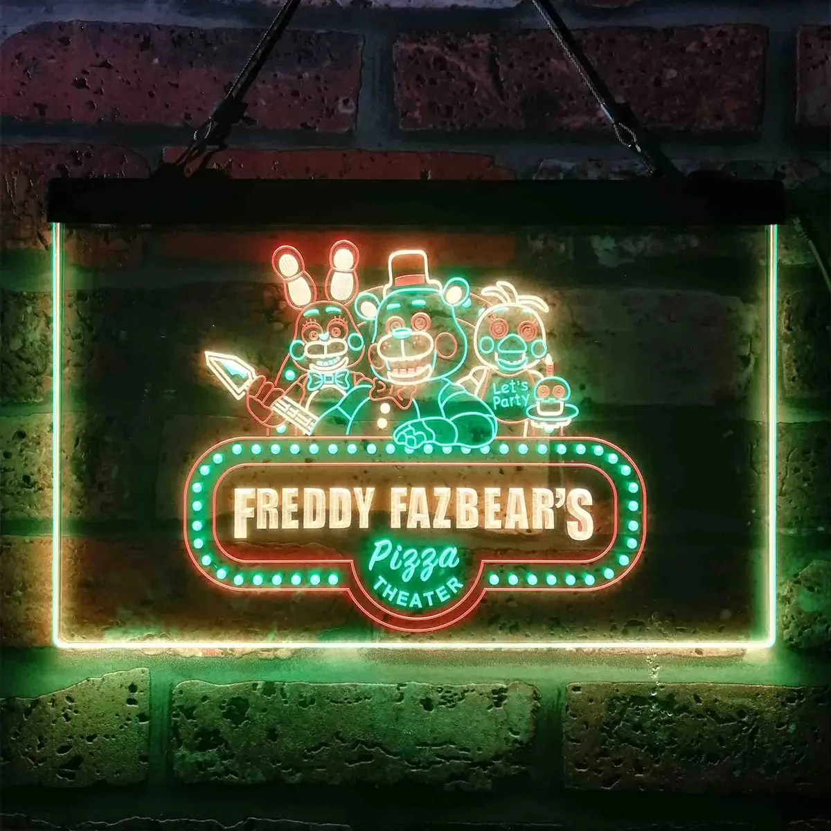 Freddy's Fazbear Five Nights At Freddy's Neon Led Sign 3 Colors 9