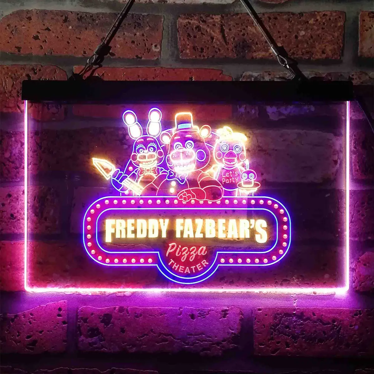 Freddy's Fazbear Five Nights At Freddy's Neon Led Sign 3 Colors 10