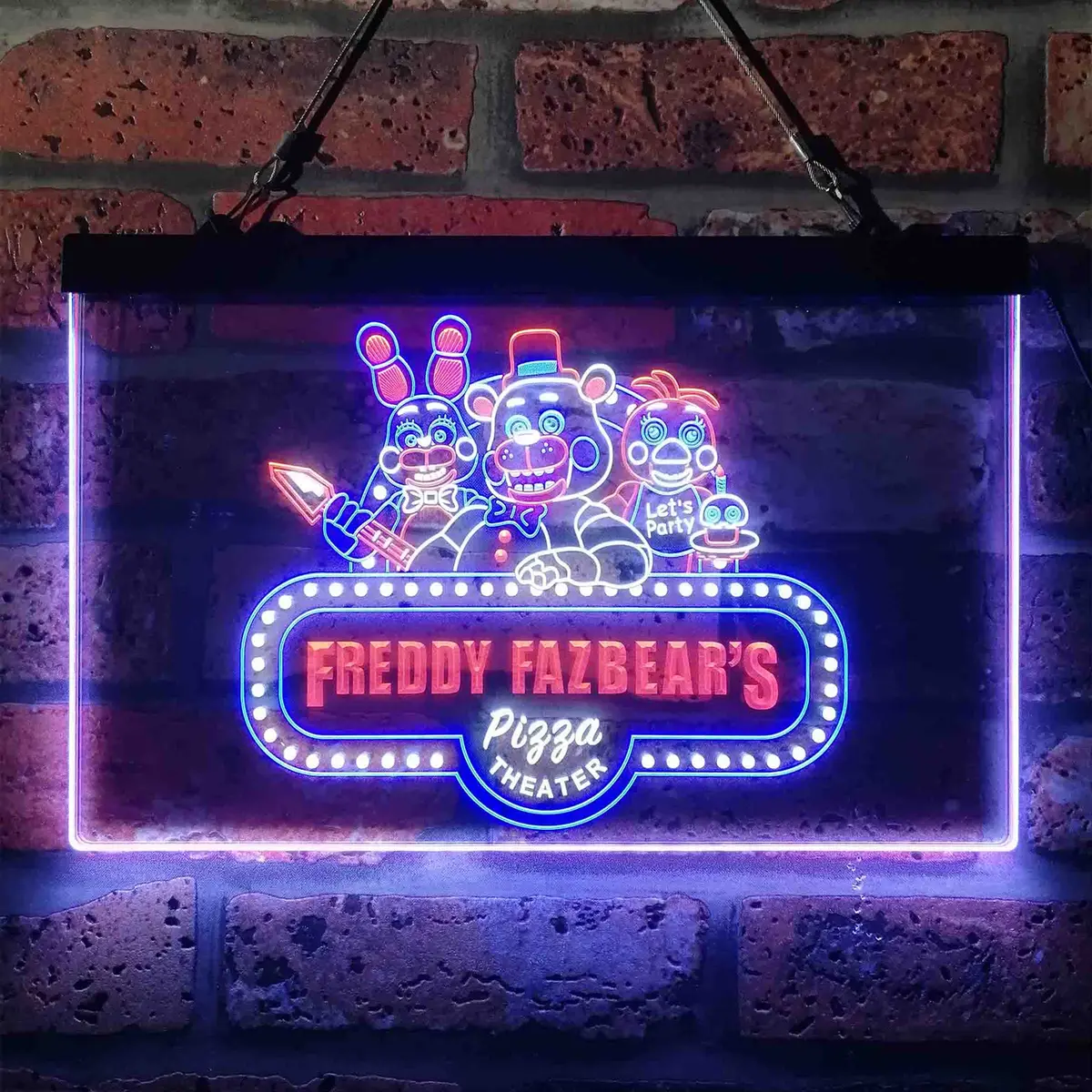 Freddy's Fazbear Five Nights At Freddy's Neon Led Sign 3 Colors 4