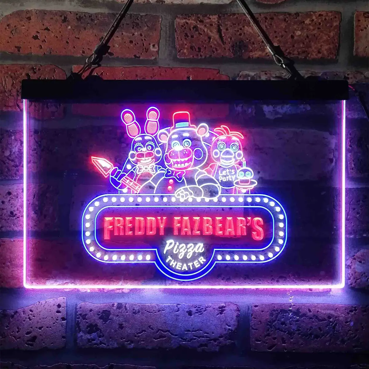 Freddy's Fazbear Five Nights At Freddy's Neon Led Sign 3 Colors 13
