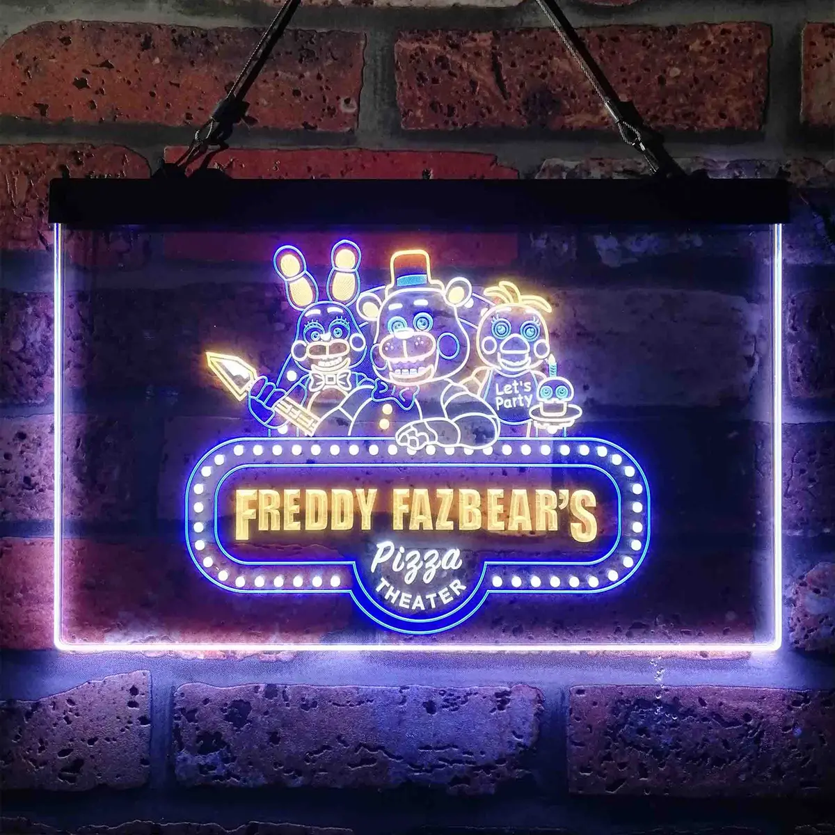Freddy's Fazbear Five Nights At Freddy's Neon Led Sign 3 Colors 5