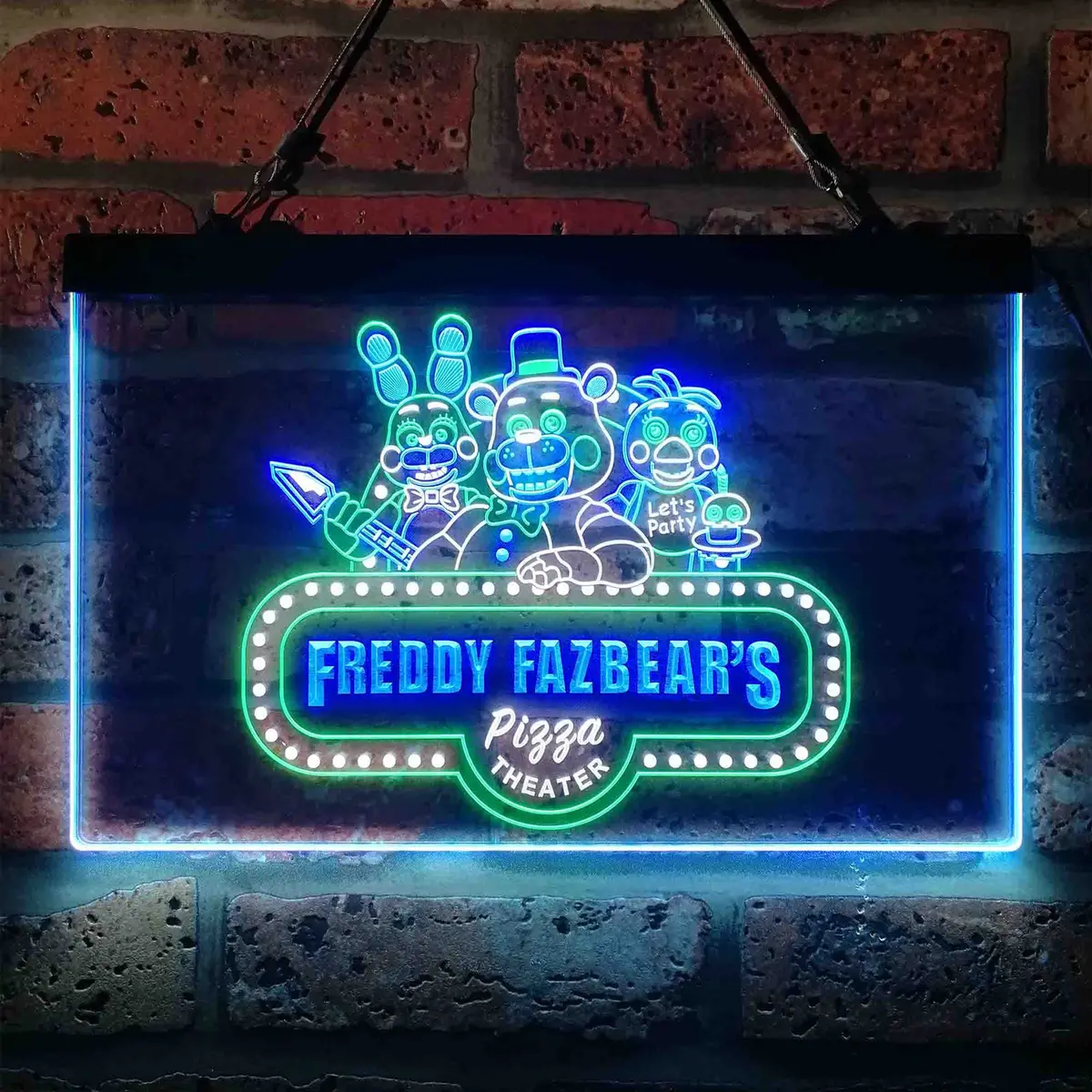 Freddy's Fazbear Five Nights At Freddy's Neon Led Sign 3 Colors 7