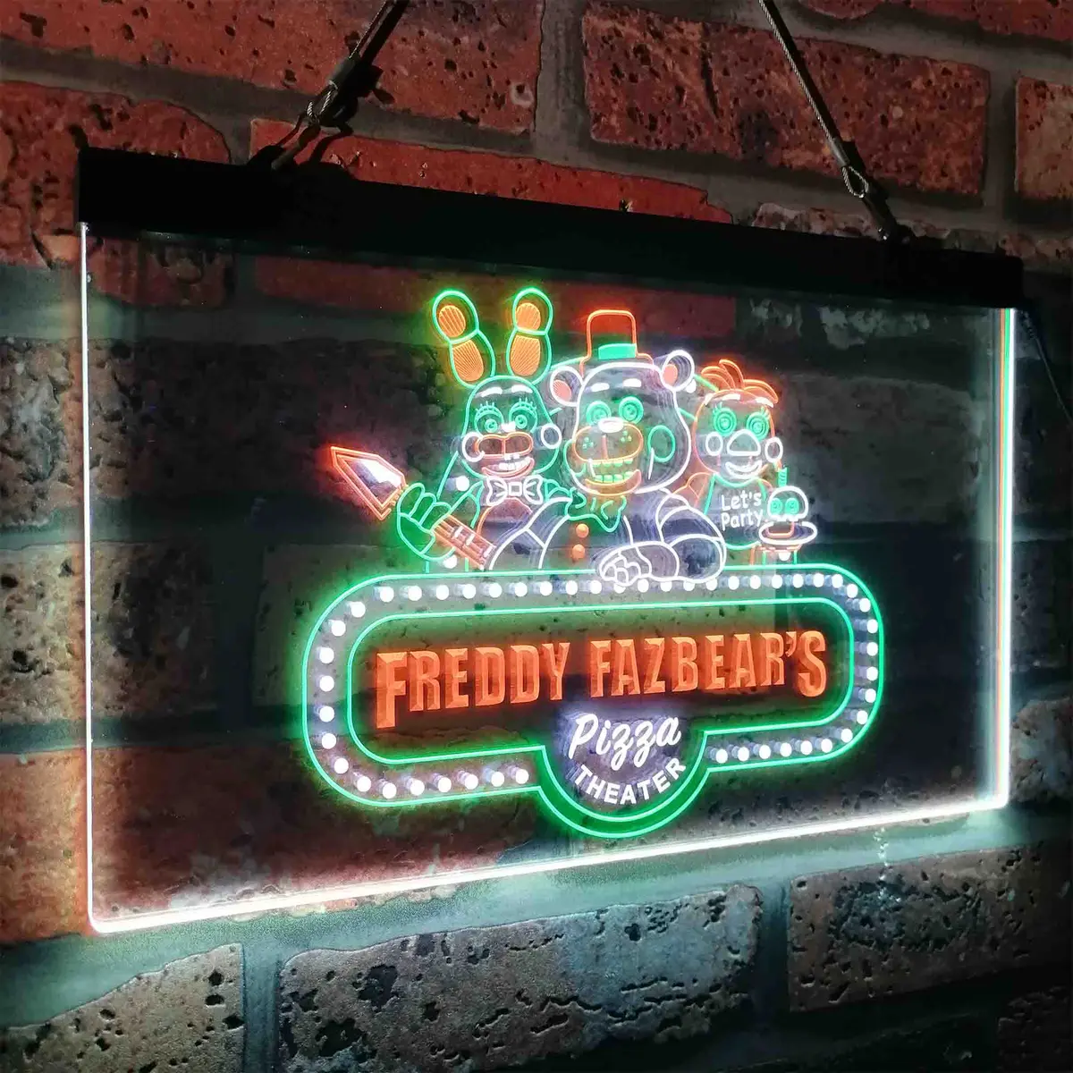 Freddy's Fazbear Five Nights At Freddy's Neon Led Sign 3 Colors 15