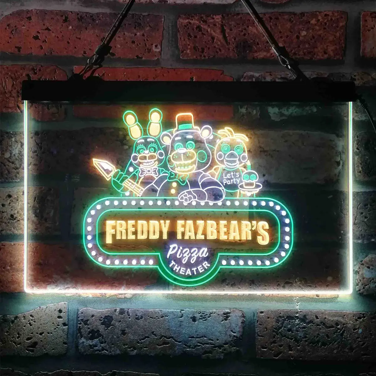 Freddy's Fazbear Five Nights At Freddy's Neon Led Sign 3 Colors 2