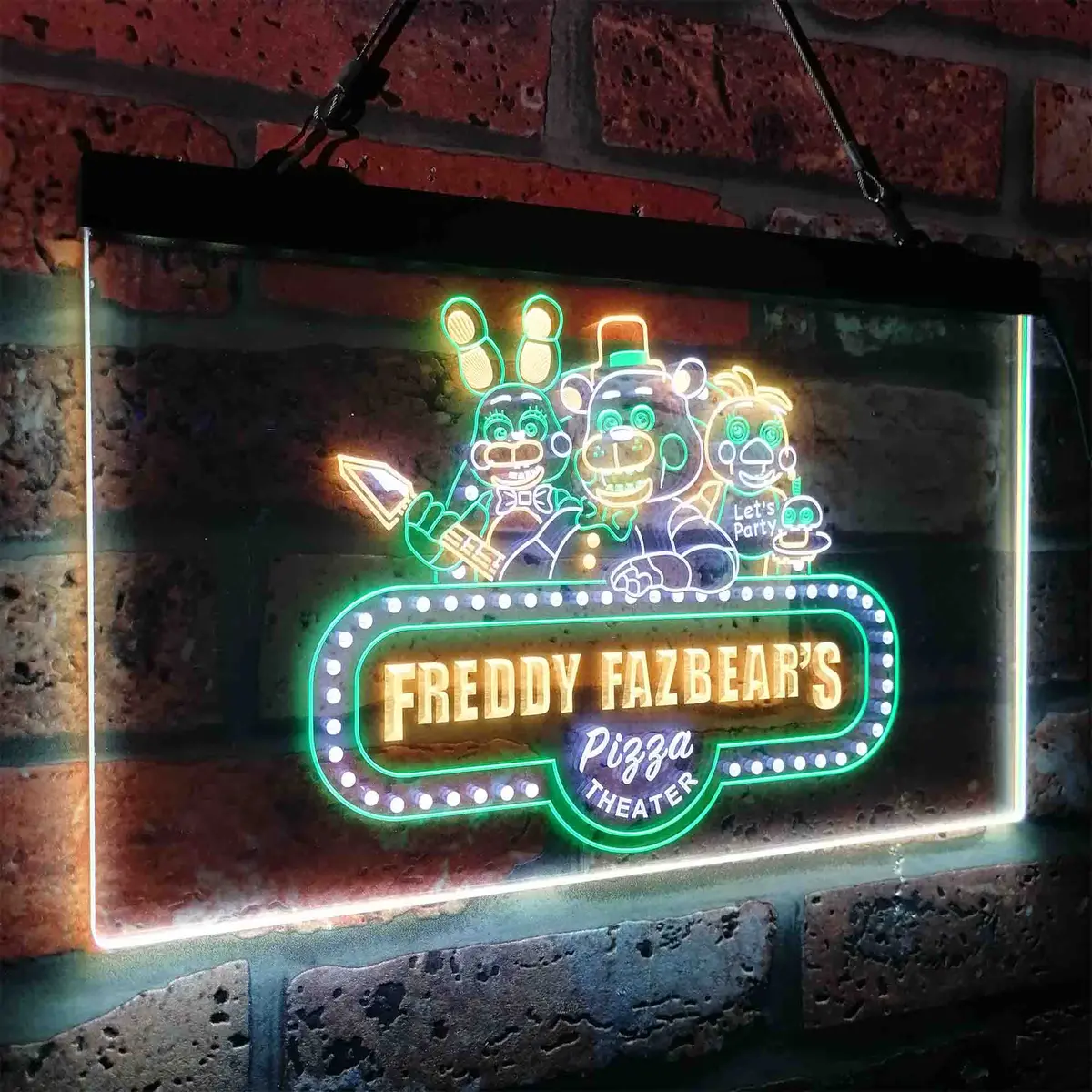 Freddy's Fazbear Five Nights At Freddy's Neon Led Sign 3 Colors 14