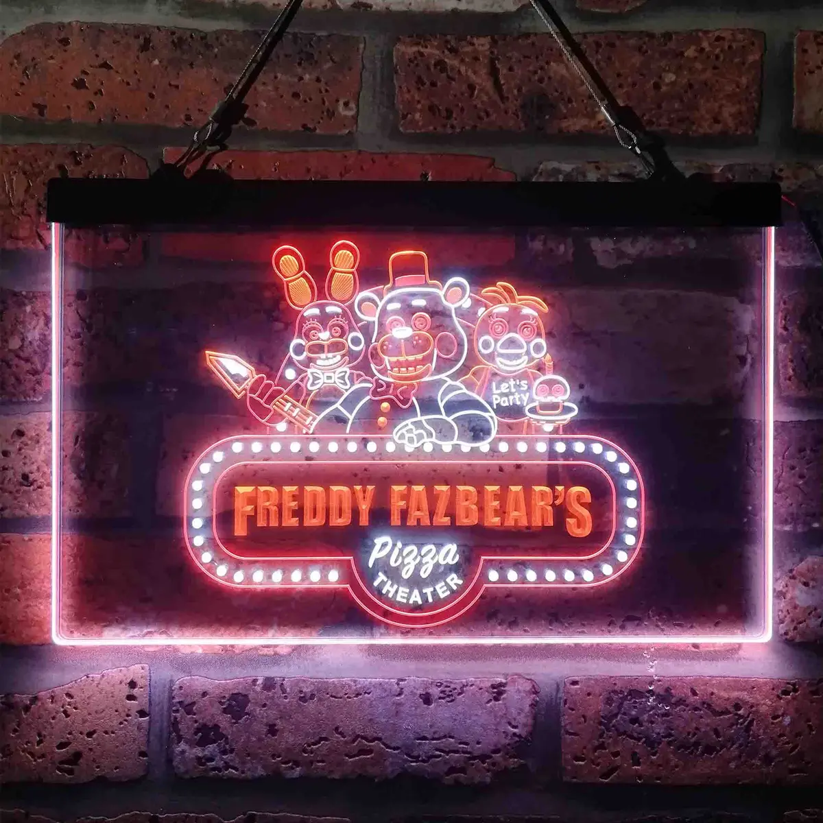 Freddy's Fazbear Five Nights At Freddy's Neon Led Sign 3 Colors 8
