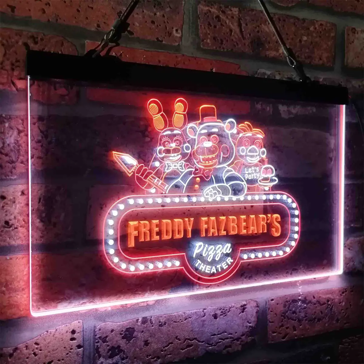 Freddy's Fazbear Five Nights At Freddy's Neon Led Sign 3 Colors 20