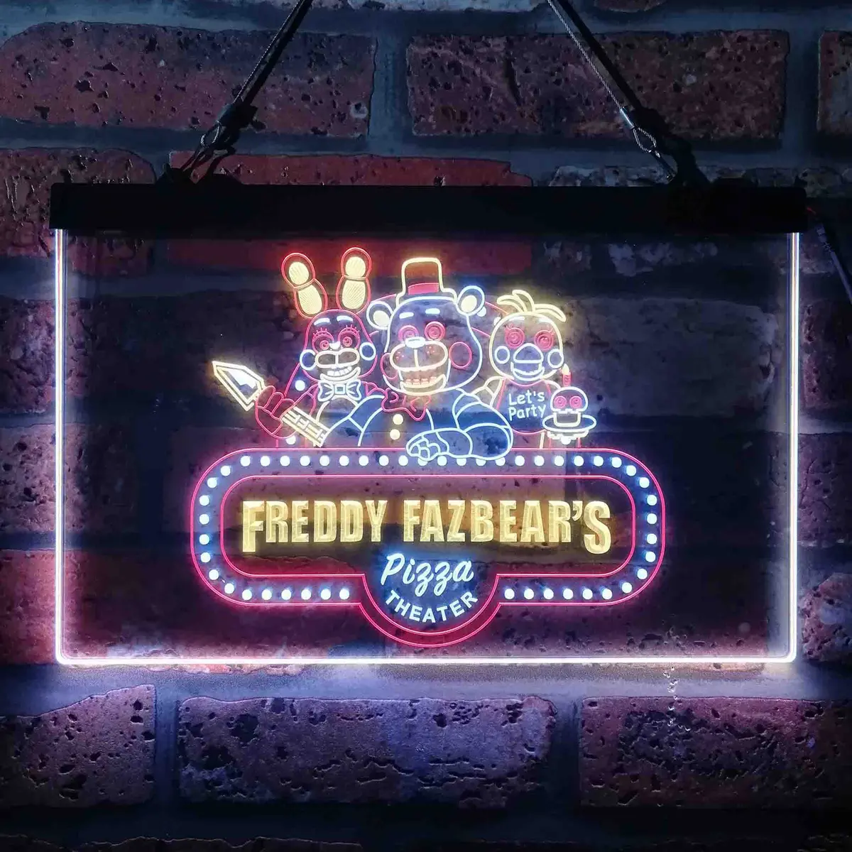 Freddy's Fazbear Five Nights At Freddy's Neon Led Sign 3 Colors 11