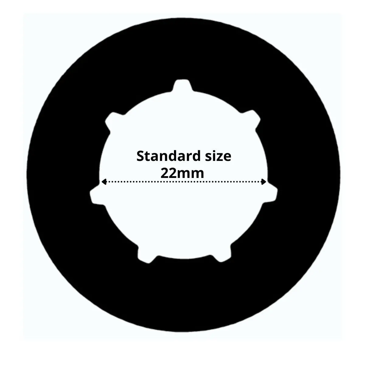 Oregon® Rim Sprocket 3/8" 7-Tooth Standard 68210 2