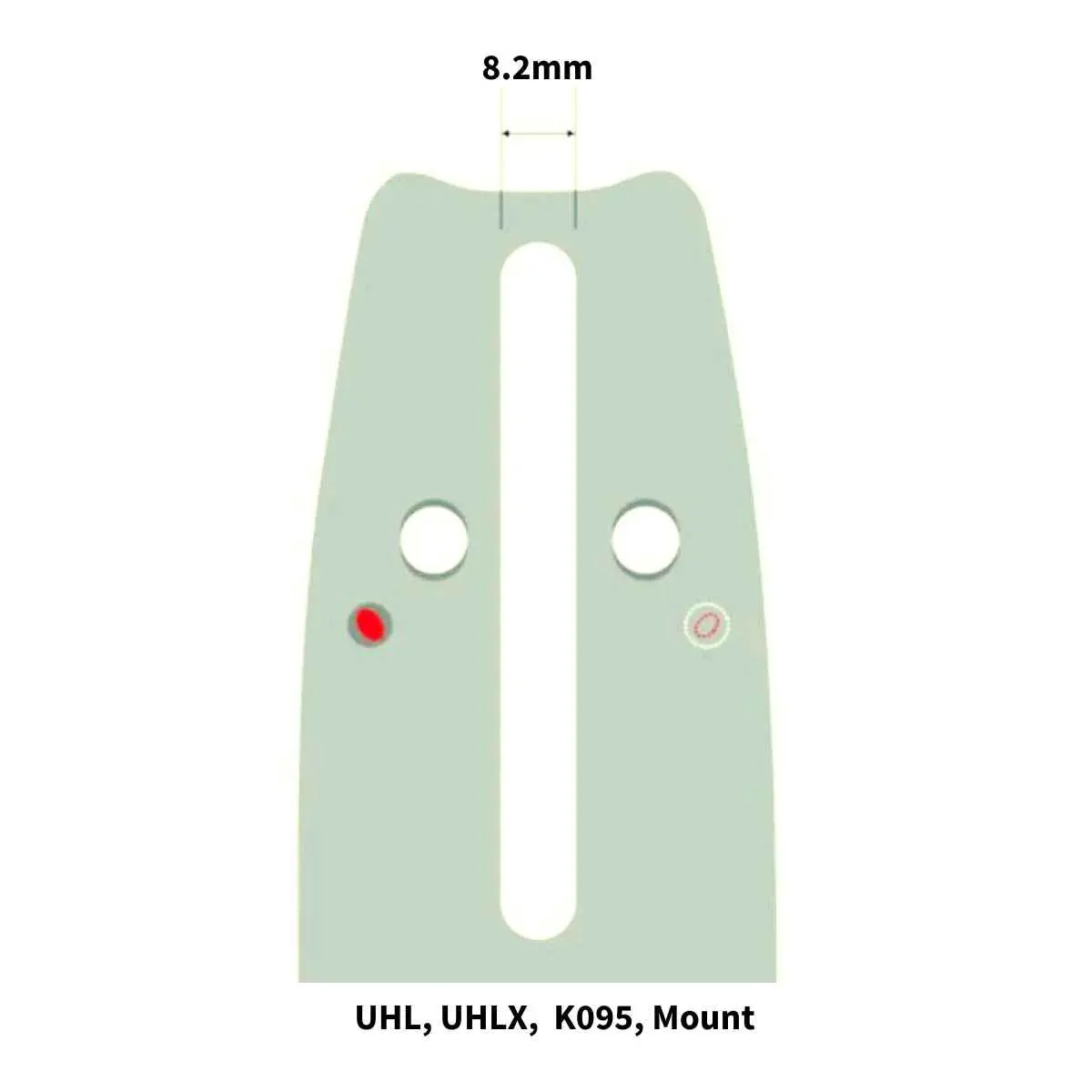 Gb Protop Titanium Narrow Kerf Bar Uhl .325" .050" 2