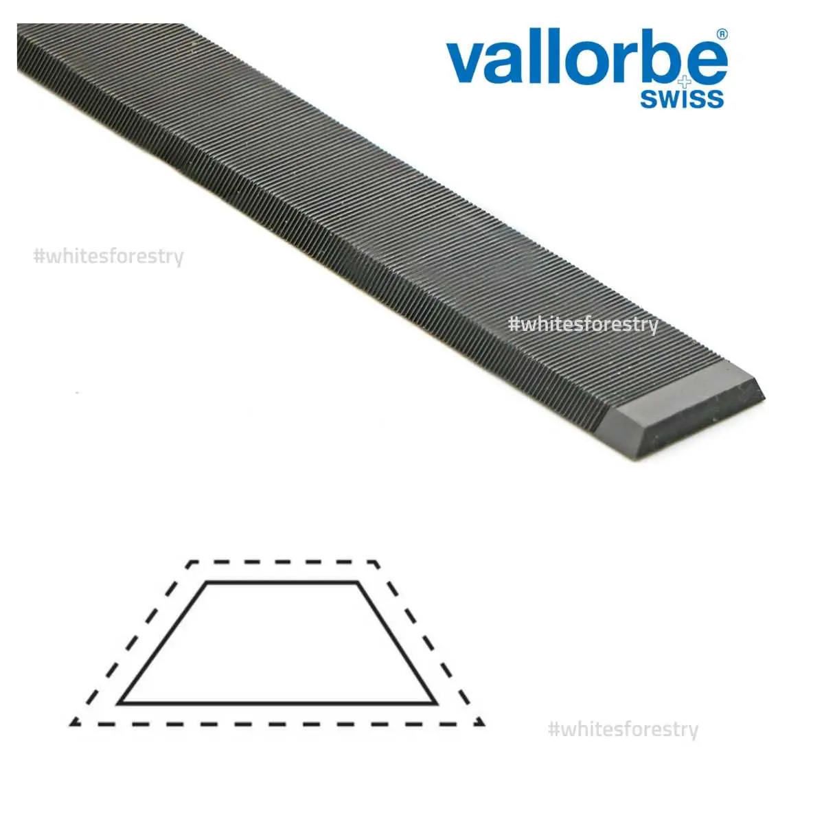 Chainsaw File Vallorbe® Single Chisel Bit File 1