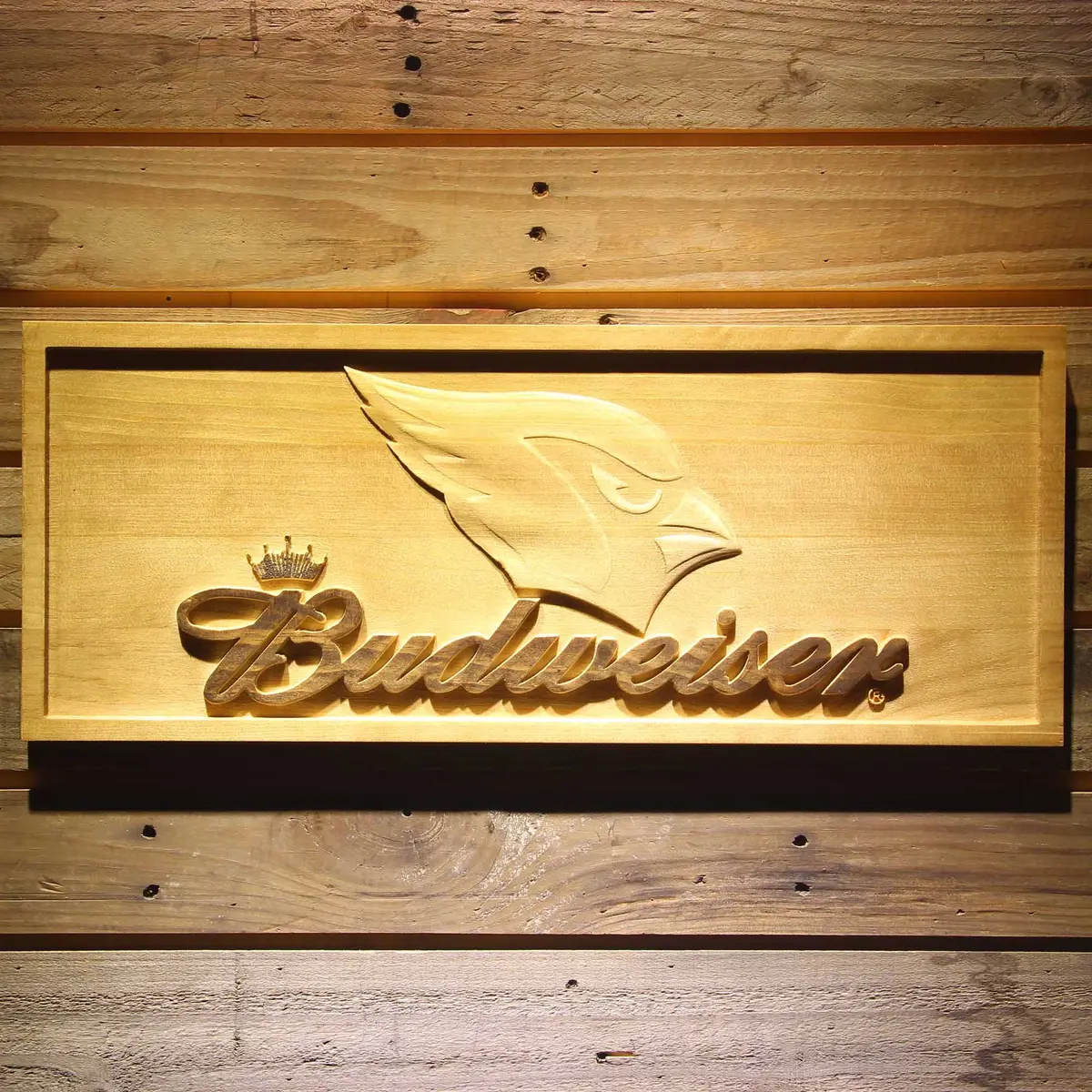 Arizona 3D Solid Wooden Craving Sign 1