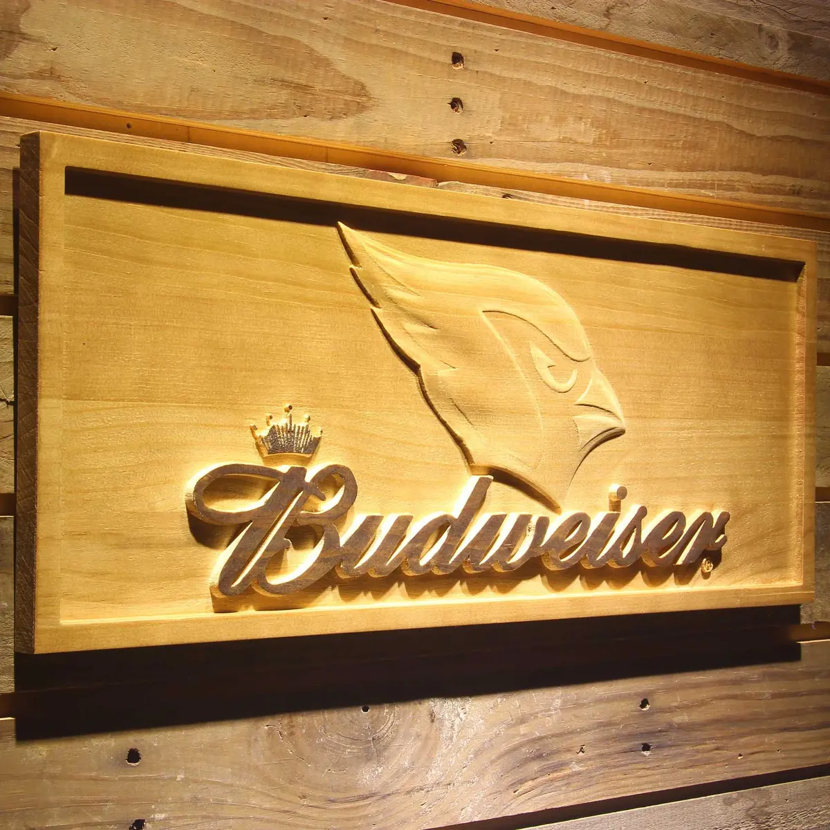 Arizona 3D Solid Wooden Craving Sign 2