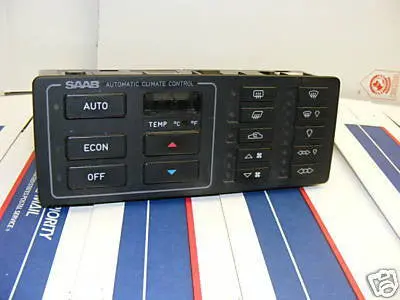 91 92 93 94 Saab 9000 Acc Panel Aero Heater Climate Control Unit 4071742 1