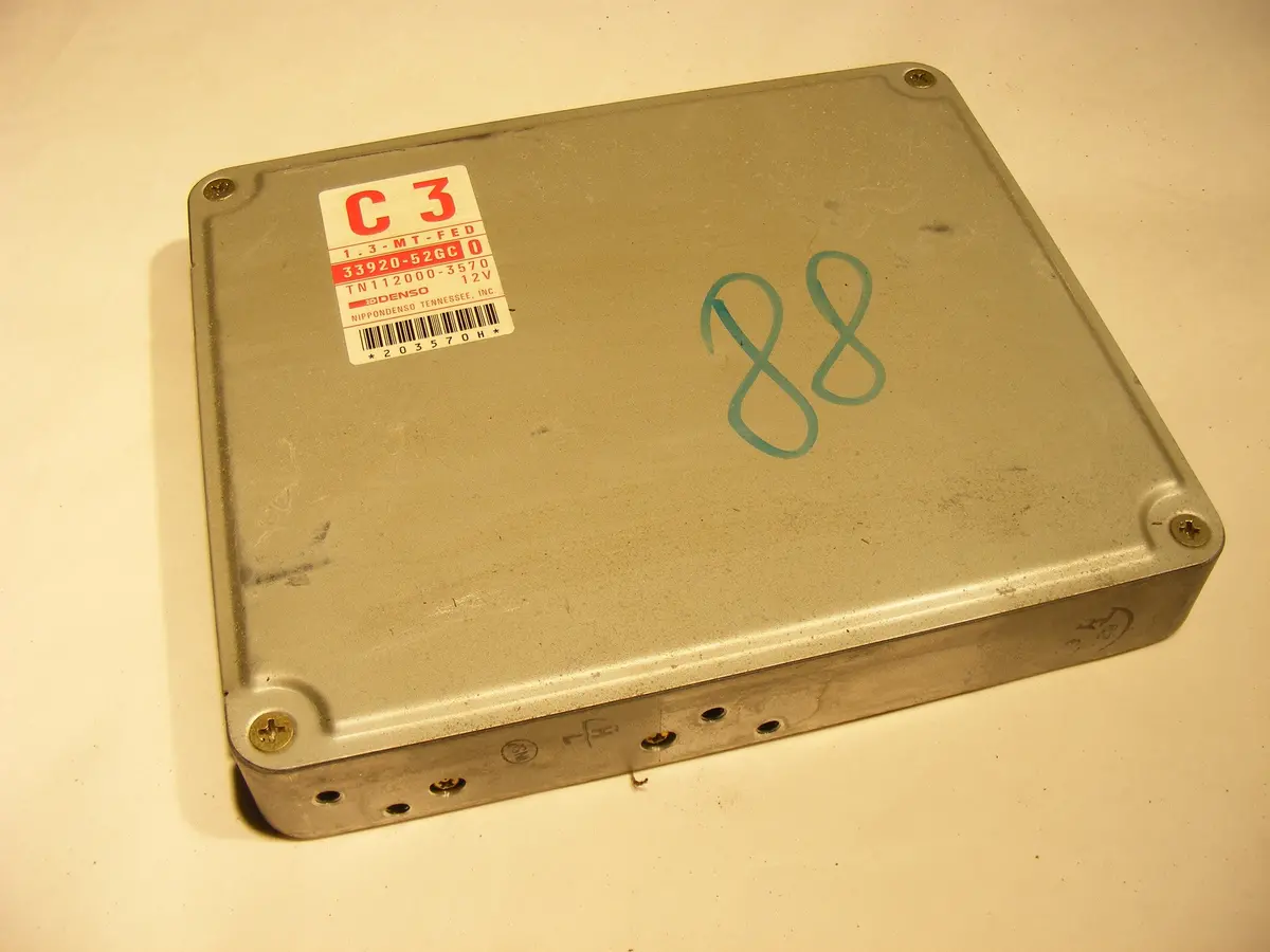 96-97 Geo Metro Suzuki Swift C3 Ecu Ecm Pcm Engine Computer 33920-52Gc0 Mt Fed 1