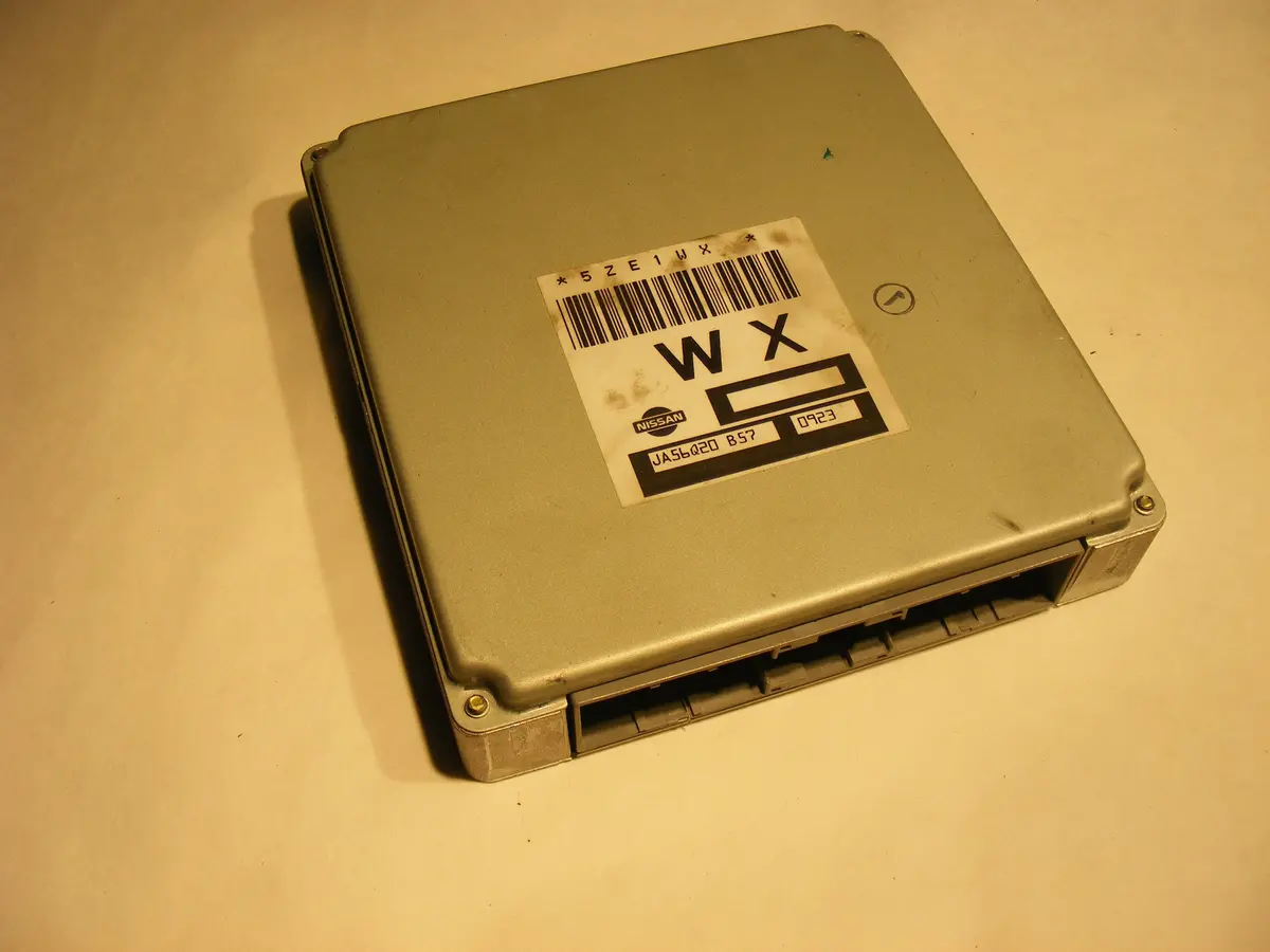 00 01 Nissan Sentra 1.8L Ecu Engine Control Unit 5Ze1wx Ja56q20 B57 Wx 1