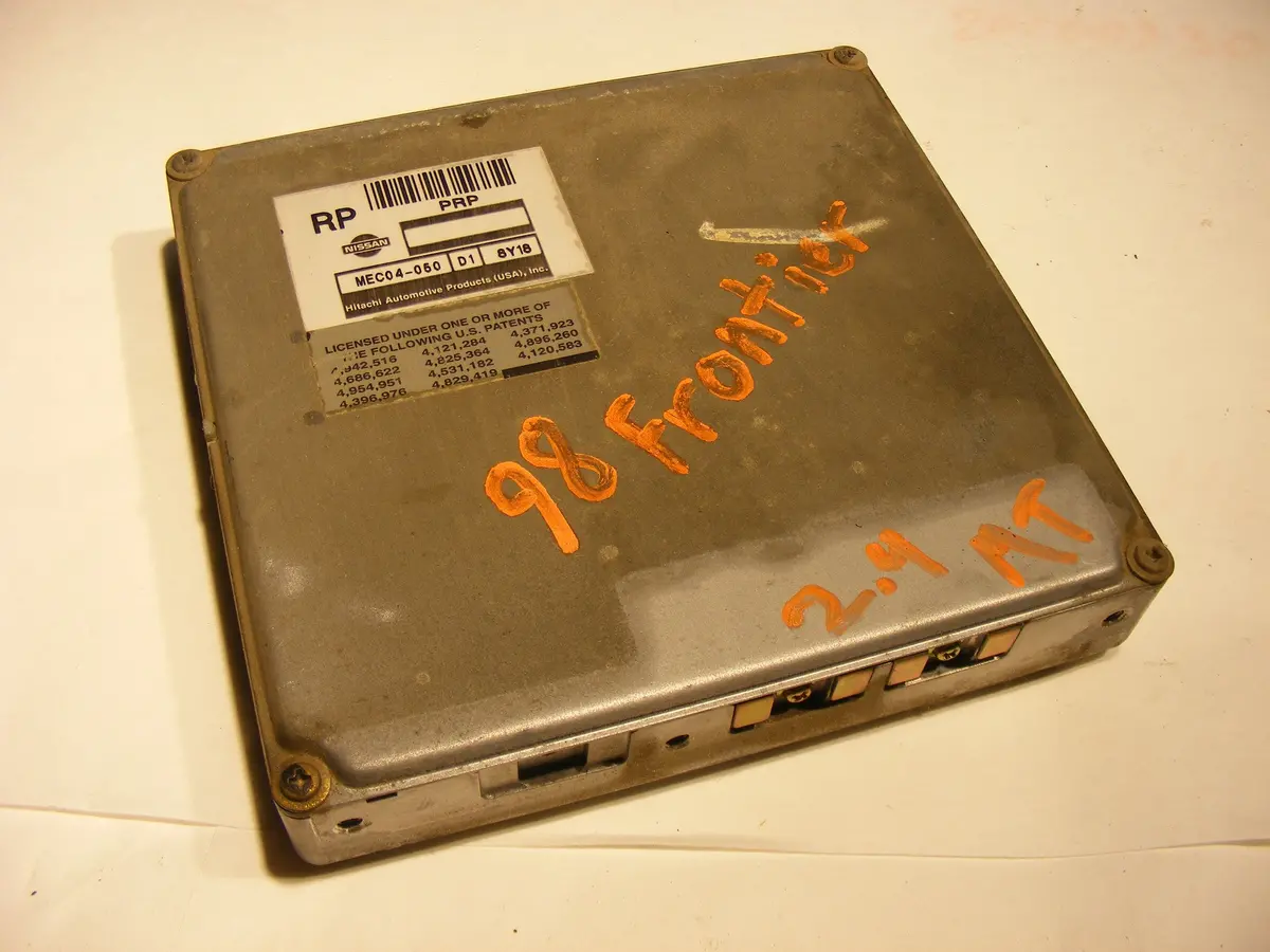 Nissan Frontier Pickup Truck 2.4 4Cyl Manual 1998 1999 Mec04-050 D1 Rp Ecm Ecu Engine Computer 1