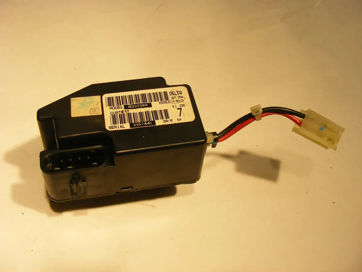 Hvac Blower Motor Resistor Fan Speed Control Module 97-98 W/ Atc Jeep Grand Cherokee Pt# 16222389 For Automatic Climate Control Cars 1