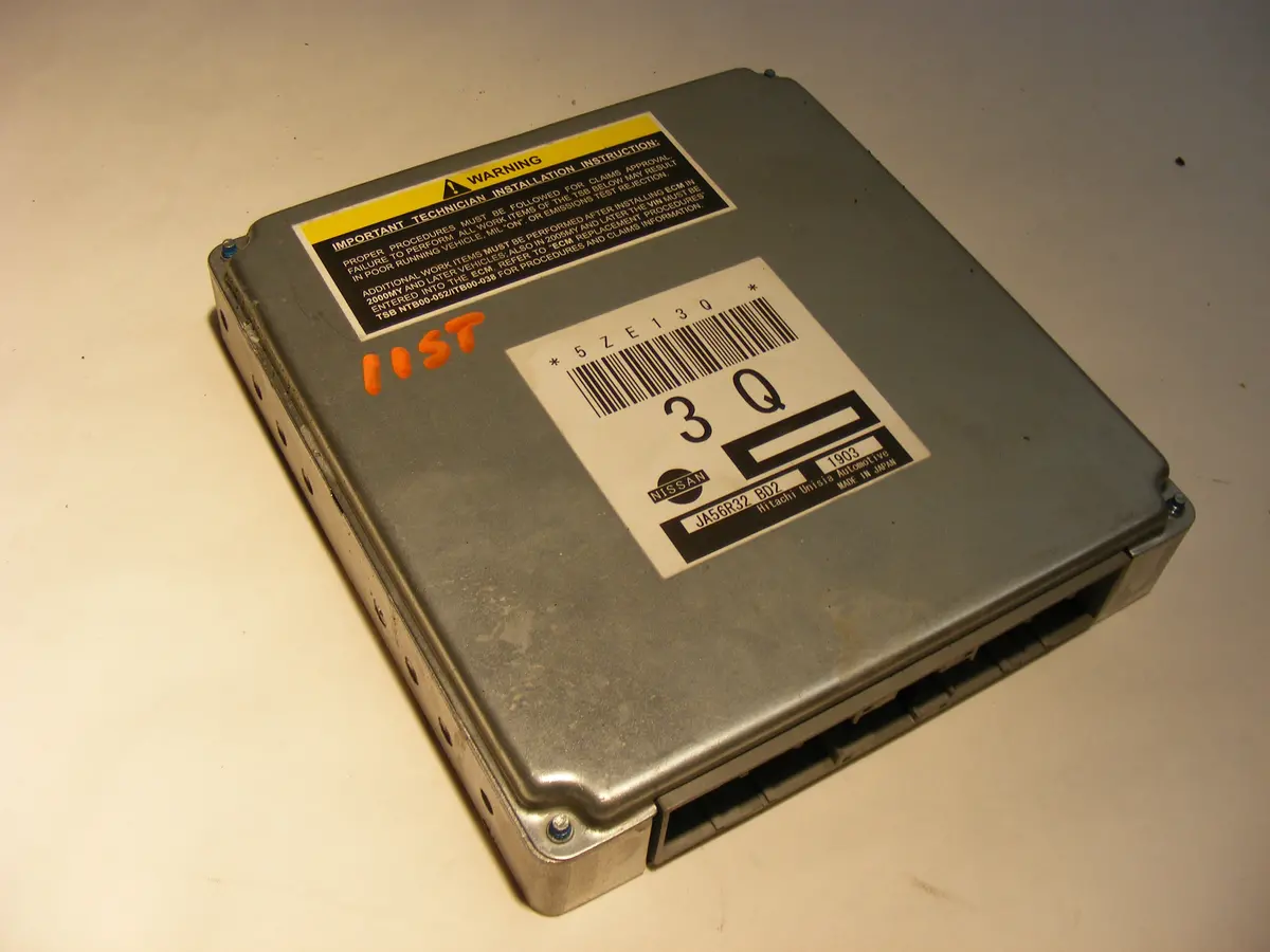 01 02 Nissan Sentra Ecu Ecm Engine Control Module Ja56r32 Bd2 - 3Q 5Ze13q 1