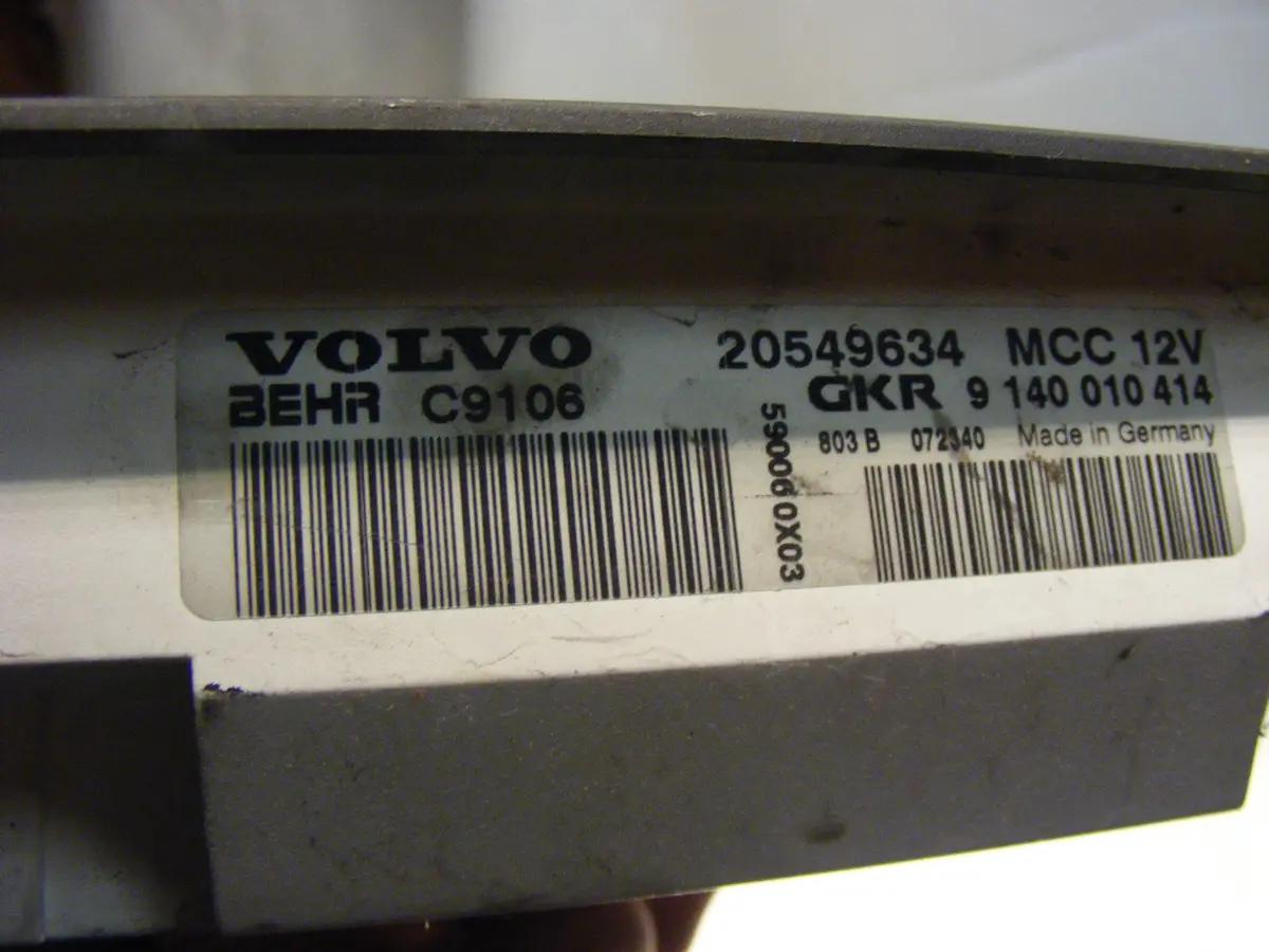 Volvo Vn Vnl 20549634 Commercial Truck Ac Heater Climate Control Unit Behr 2