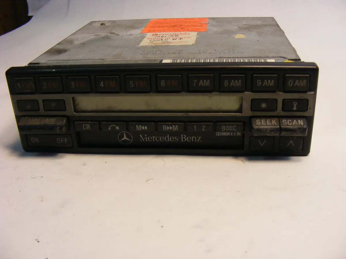 Original Becker Autoradio Be 1480 Be1480 Car Stereo For Mercedes 002 820 76 86 300Sd 420Sel 560Sel W124 W126 1