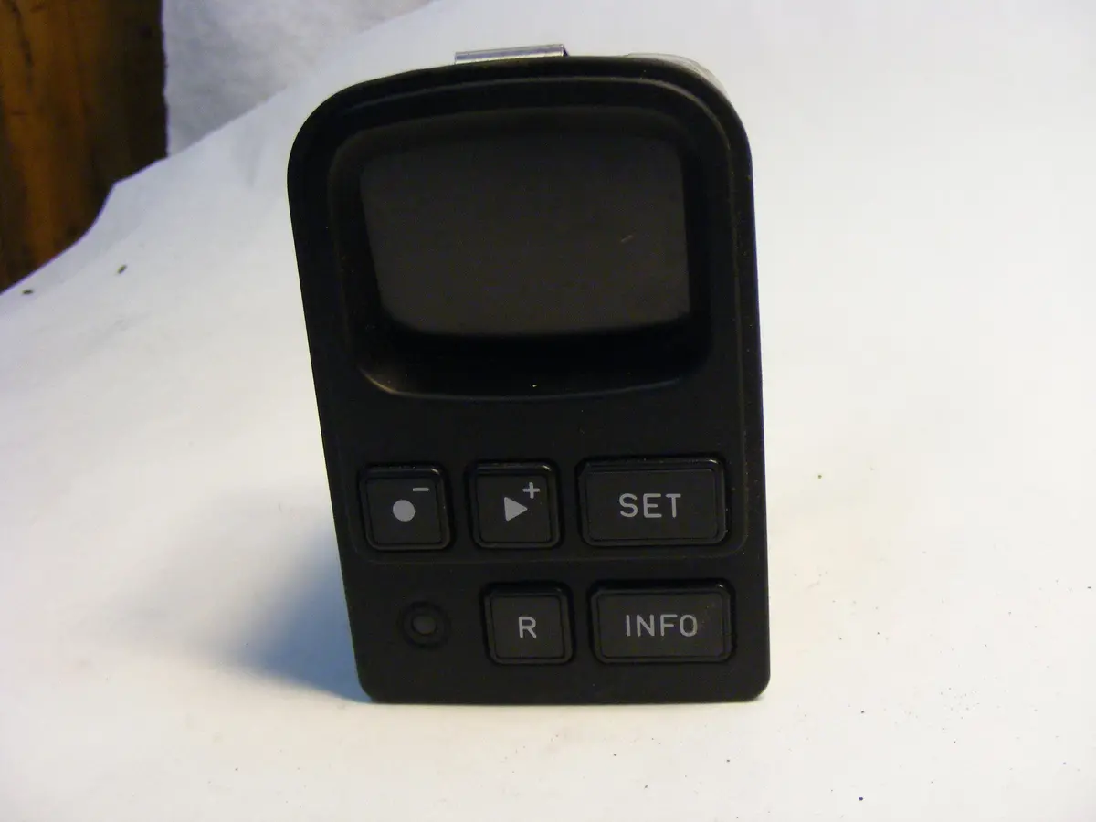 Saab 9000 Sid Clock Panel Info Display 4519443 Cs Cse Aero / 45 19 443 1