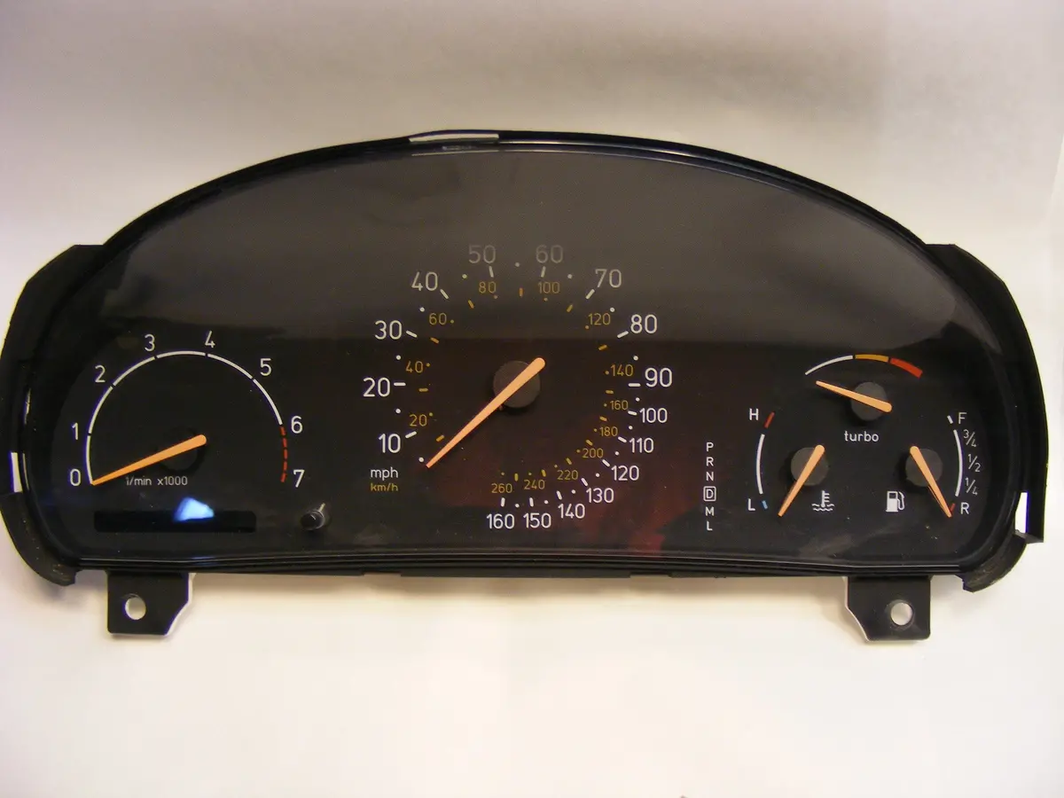 Saab 9-5 Turbo Automatic Miu 04-05 Complete Gauge / Instrument Cluster Assembly 5373949 / 53 73 949 Main Instrumentstion Cluster 1
