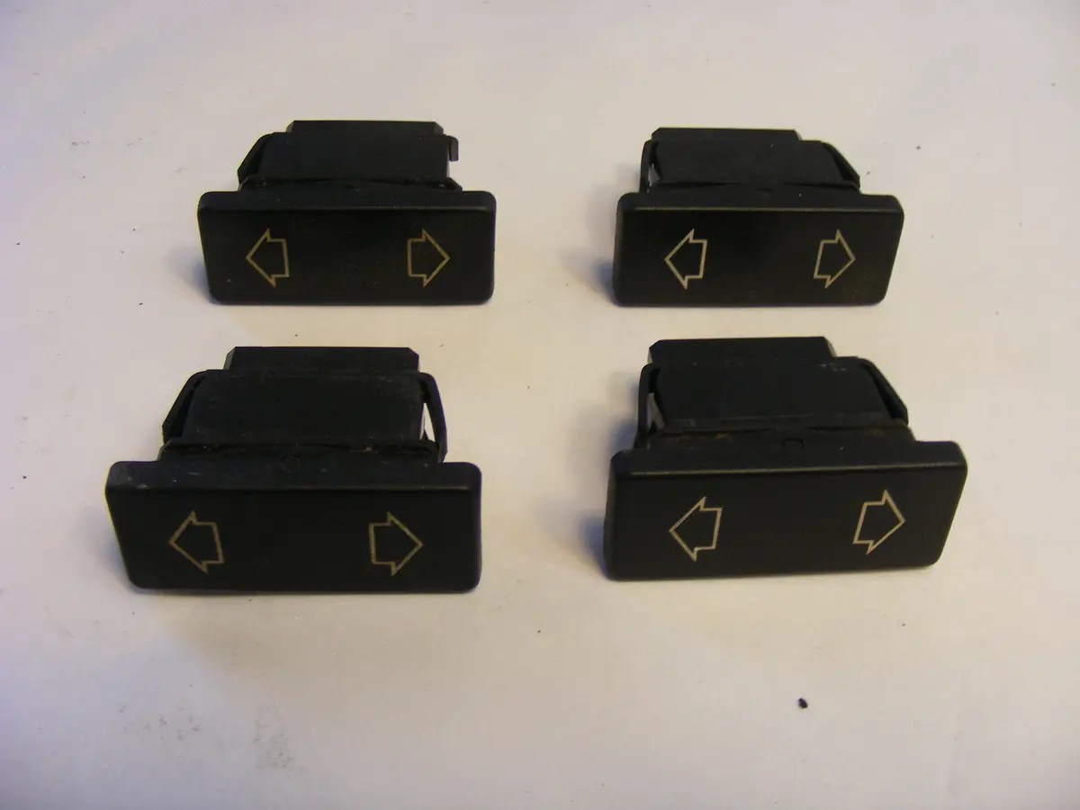 Citrown Cx Cxa / Peugeot 505 405 Dav Power Window Switch Set Of 4 1